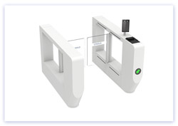 Single-door speed gate turnstile