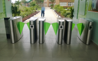 turnstile barrier gate