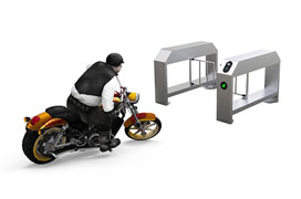 智能化工厂，怎么少得了智能闸机